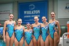 Artistic Swim vs TWC  Wheaton College Artistic Swimming vs Texas Women’s College. - Photo By: KEITH NORDSTROM : Wheaton, Artistic Swimming